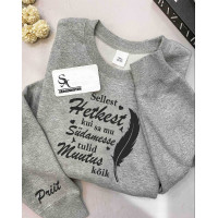 Sellest hetkest kui sa mu südamesse tulid muutus kõik - Pusa / Unisex / Naistele kui Meestele Sellest hetkest kui sa mu südamesse tulid muutus kõik - Pusa / Unisex / Naistele kui Meestele