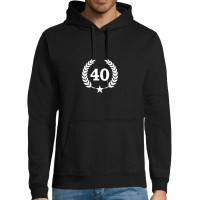 Vanusega sünnipäeva kingitus, Meestele / Naistele Dressipluus - must