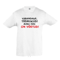 Vabandage tüdrukud minu issi on võetud Laste T-särk