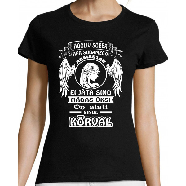 Hooliv sõber hea südamega armastav ei jäta sind T-särk Hooliv sõber hea südamega armastav ei jäta sind T-särk