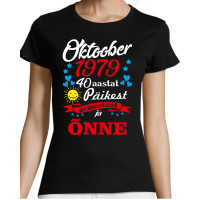 Sünnipäeva teemaline T-särk naistele / Vail ise: sünnikuu, vanus, sünniaasta Sünnipäeva teemaline T-särk naistele / Vail ise: sünnikuu, vanus, sünniaasta