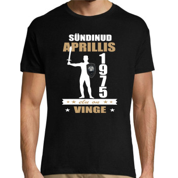 Sündinud Aprillis (vali ise sobiv kuu ja aasta) elu on vinge / Meestele