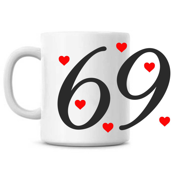 69 armastusega tass